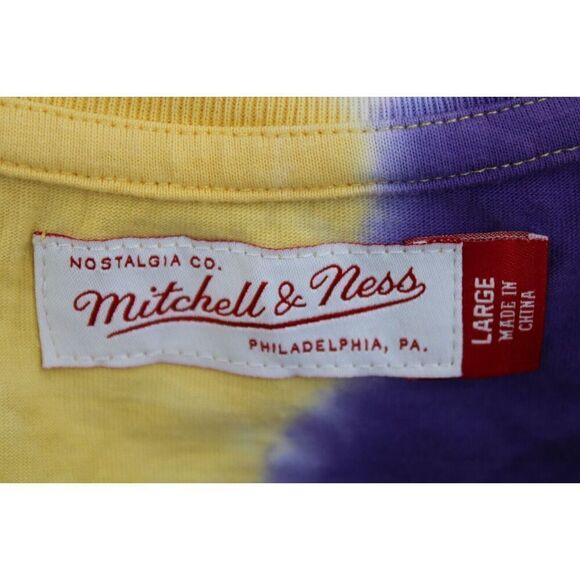 Mitchell & Ness Mens L NWOT LA Lakers Magic Johnson TieDye Tank Top NBA #32 - Picture 7 of 8